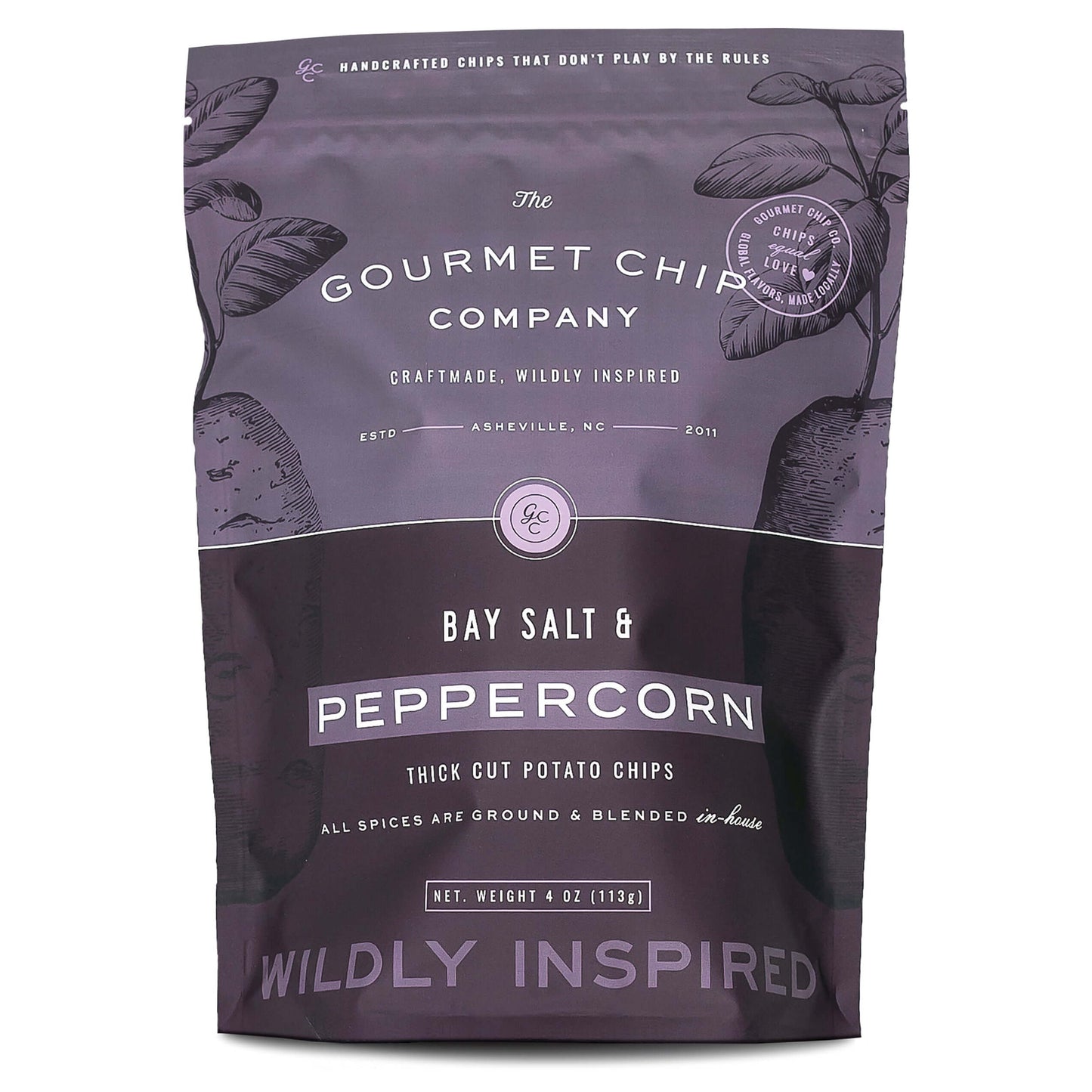 Bay Salt & Peppercorn Thick Cut Potato Chips