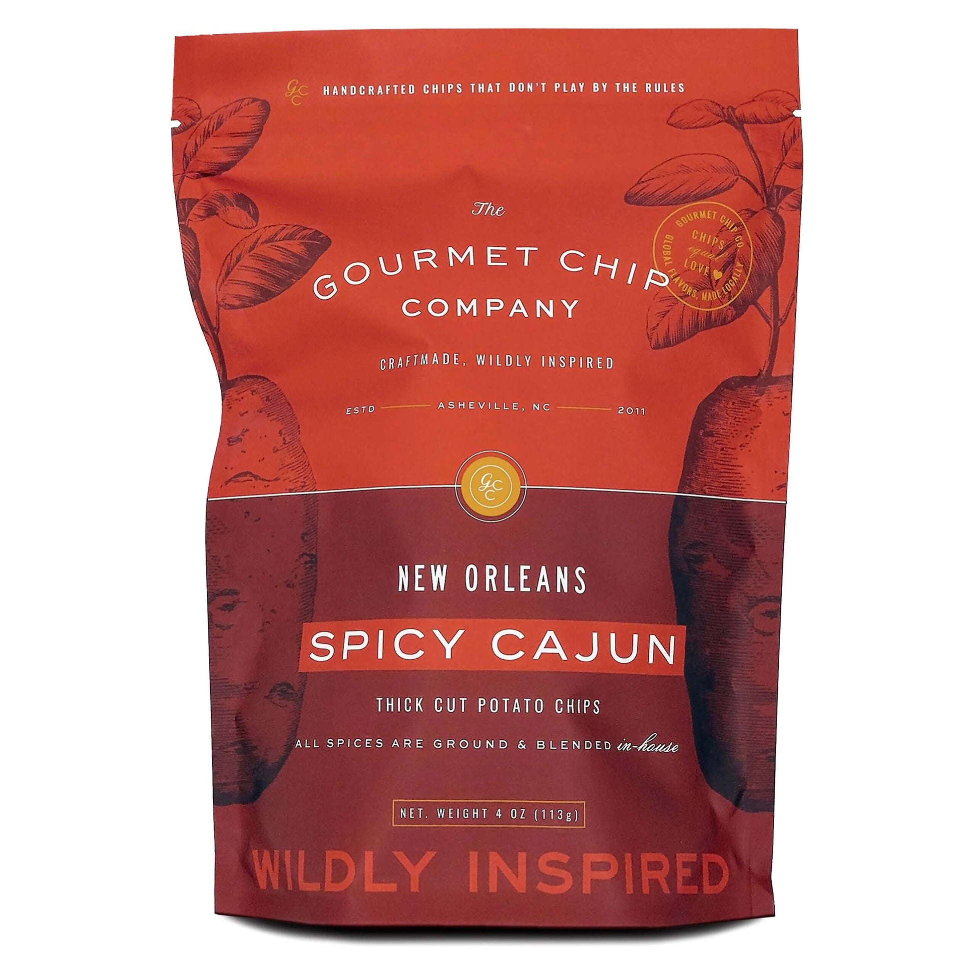 New Orleans Spicy Cajun Thick Cut Potato Chips