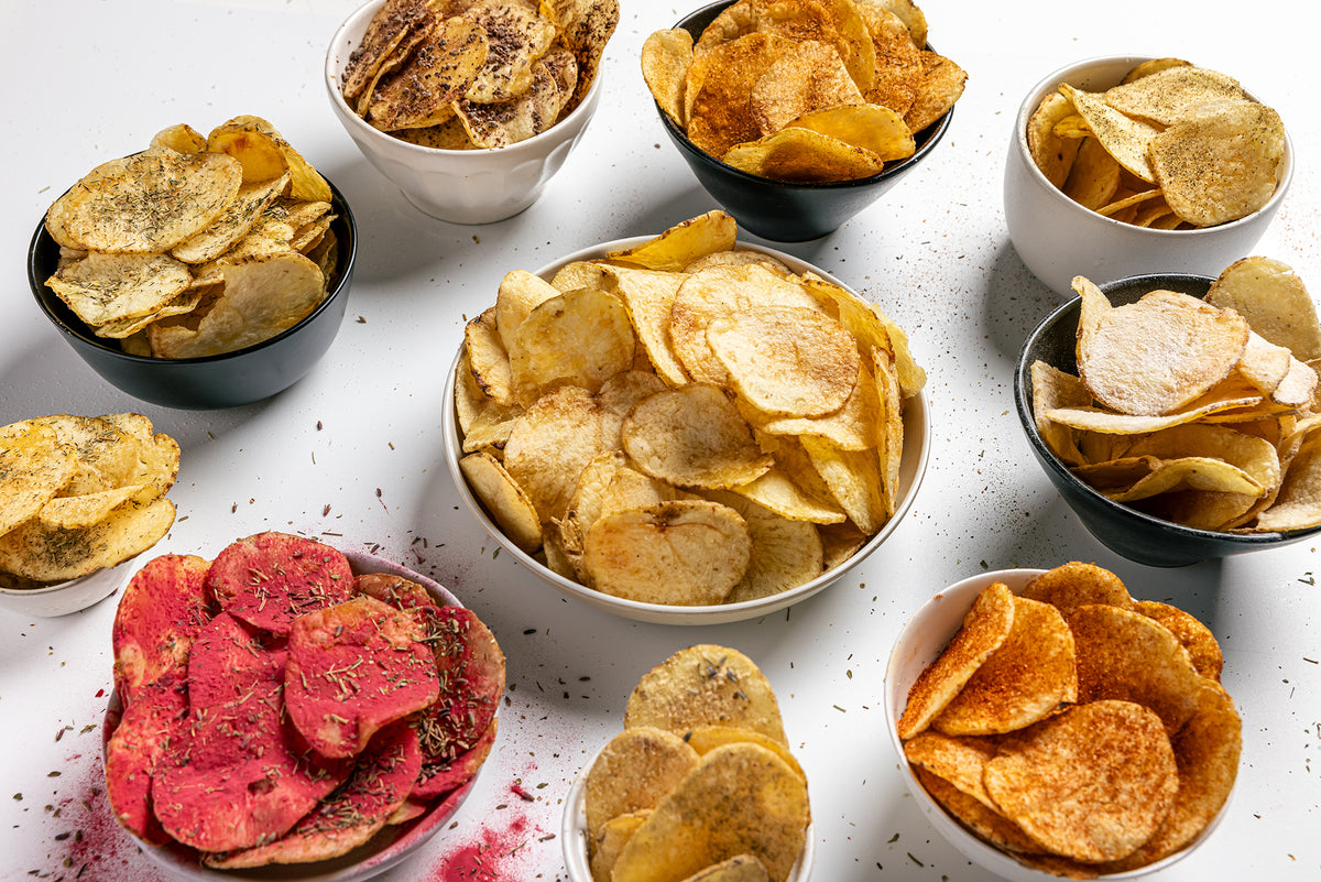Gourmet Potato Chip Variety Pack - 4 Top Sellers - Case of 12