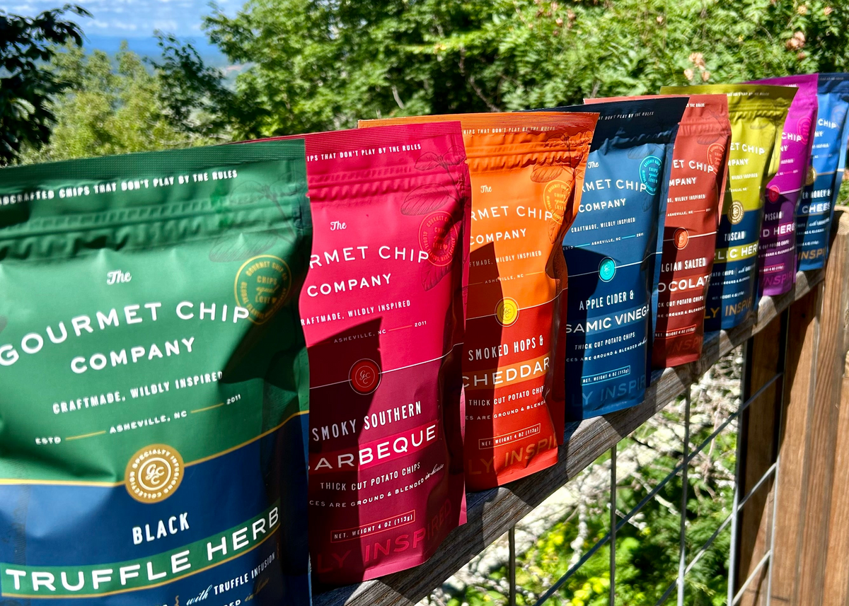 Gourmet Potato Chip Variety Pack - 4 Top Sellers - Case of 12