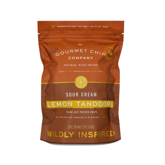 Sour Cream Lemon Tandoori Thick Cut Potato Chips - Case of 12