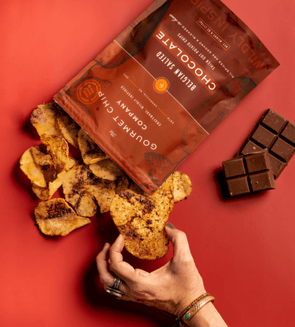 Belgian Salted Chocolate Thick Cut Potato Chips