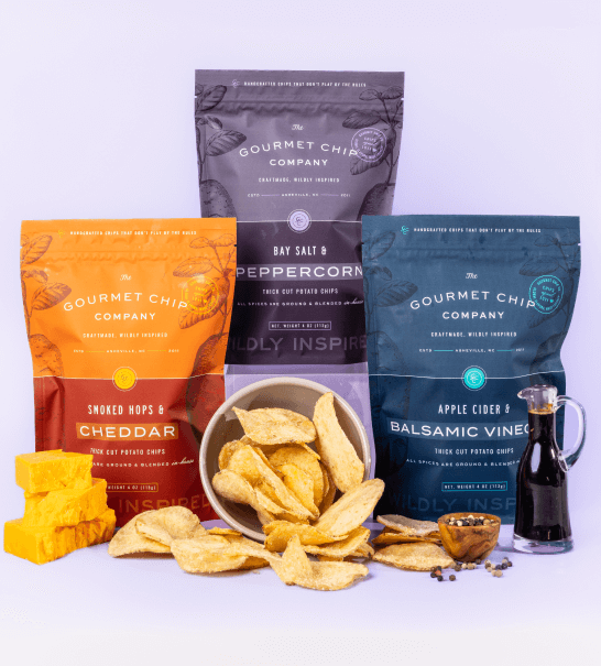 Smoked Hops & Cheddar Thick Cut Potato Chips