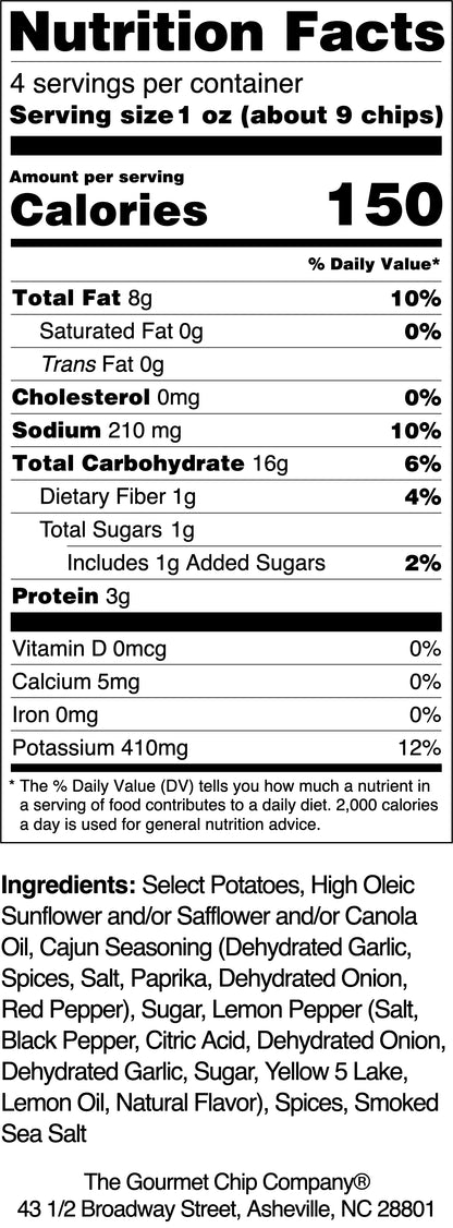 New Orleans Spicy Cajun Potato Chip Pack