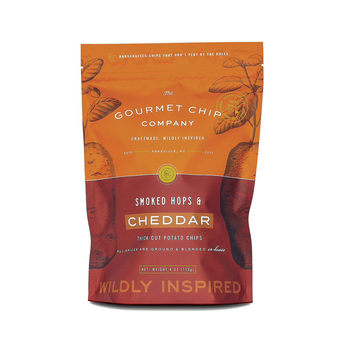 Gourmet Potato Chip Variety Pack - 4 Top Sellers - Case of 12