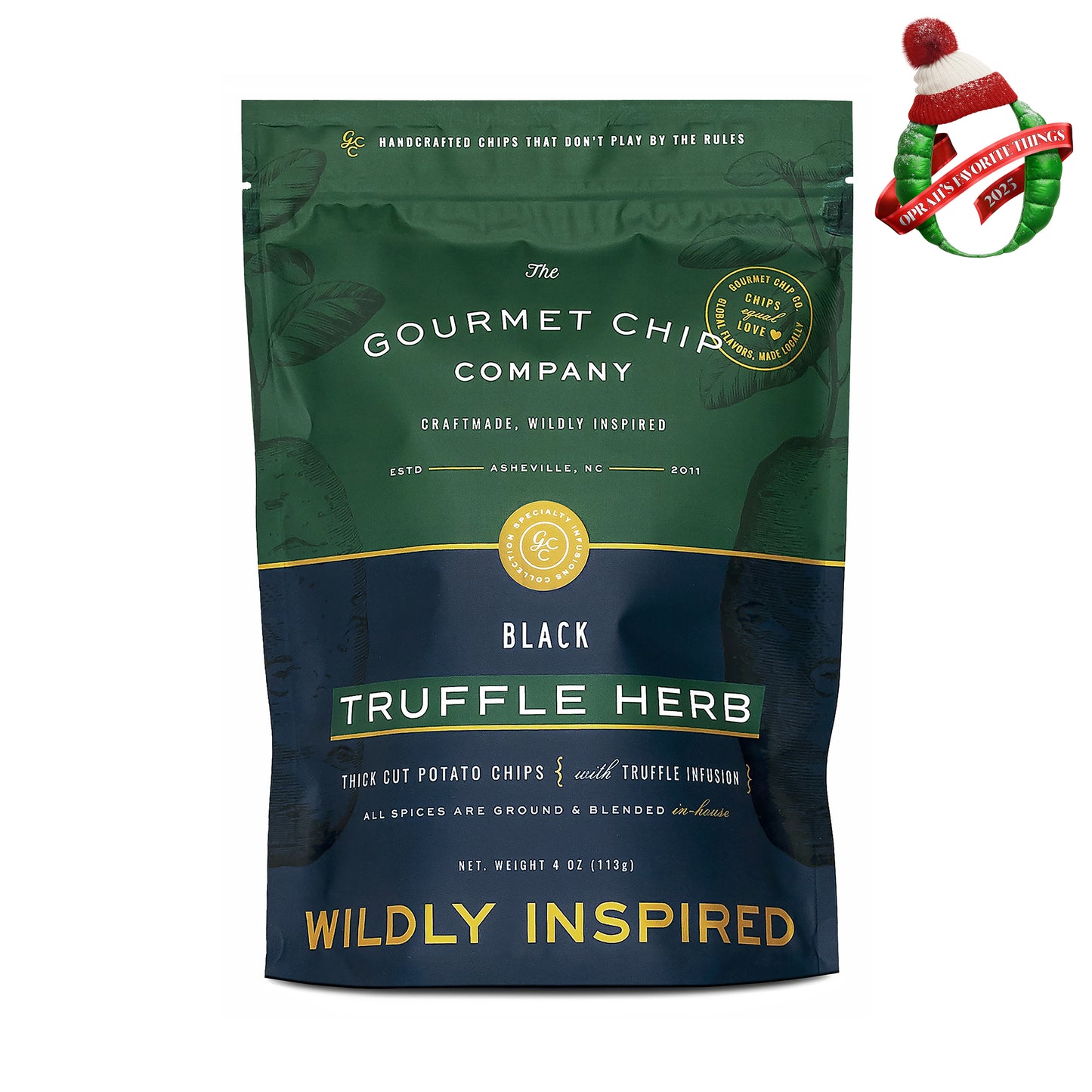 Black Truffle Herb Potato Chip Pack