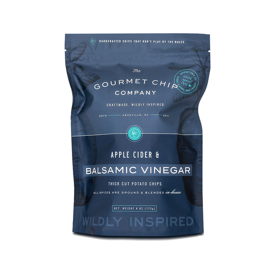 Apple Cider and Balsamic Vinegar Thick Cut Potato Chips - Case of 12