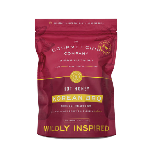 Hot Honey Korean BBQ Thick Cut Potato Chips - Case of 12